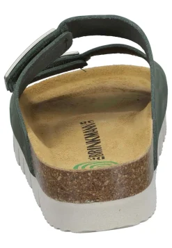 Damen Die moderne Hausfrau BONILLO Pantoletten grün