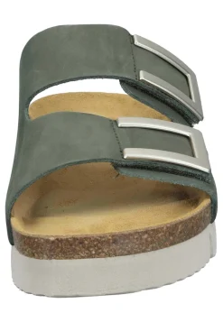 Damen Die moderne Hausfrau BONILLO Pantoletten grün