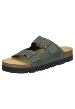 Damen Die moderne Hausfrau BONILLO Pantoletten grün