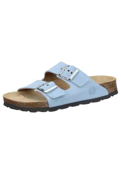 Damen Die moderne Hausfrau BONILLO Pantoletten hellblau