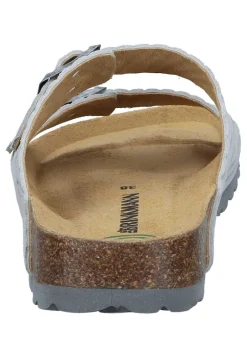 Damen Die moderne Hausfrau BONILLO Pantoletten hellgrau