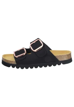 Damen Die moderne Hausfrau BONILLO Pantoletten schwarz