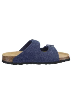 Herren Die moderne Hausfrau BONILLO HOME Hausschuhe blau