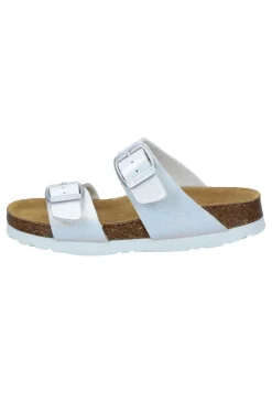 Damen Die moderne Hausfrau BONILLO KIDS Pantoletten weiß