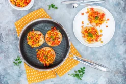 Die moderne Hausfrau Bratpfanne, Edelstahl Hestia 1 x Pfanne