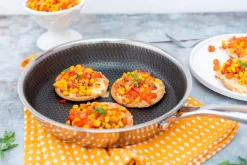 Die moderne Hausfrau Bratpfanne, Edelstahl Hestia 1 x Pfanne