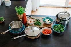 Die moderne Hausfrau Bratpfanne Edelstahl PROFESSIONAL I 24 cm