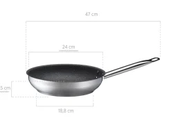 Die moderne Hausfrau Bratpfanne Professional Granitec 32 cm