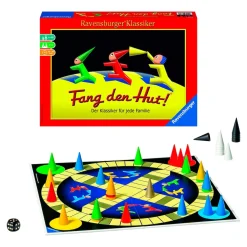 Die moderne Hausfrau Brettspiel "Fang den Hut!"