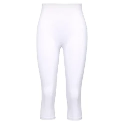 Damen Die moderne Hausfrau Capri-Leggings „Carla“ weiß