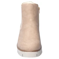 Damen Die moderne Hausfrau Chelsea-Wärmeboot „Bibi“ beige