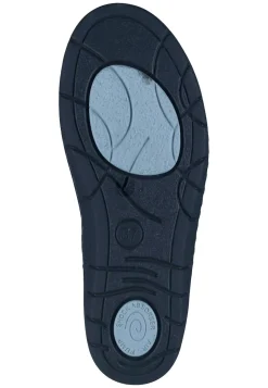 Damen Die moderne Hausfrau CHELVA Komfort Clogs blau