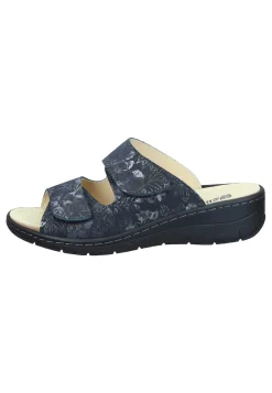 Damen Die moderne Hausfrau CHELVA Pantoletten blau