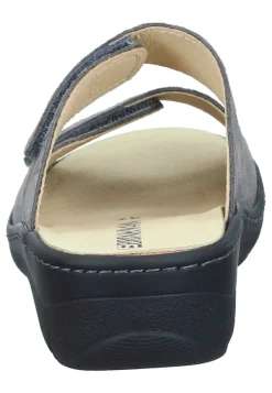 Damen Die moderne Hausfrau CHELVA Pantoletten grau