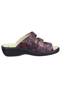 Damen Die moderne Hausfrau CHELVA Pantoletten rot