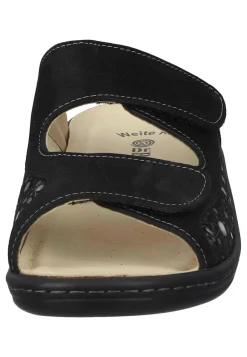 Damen Die moderne Hausfrau CHELVA Pantoletten schwarz