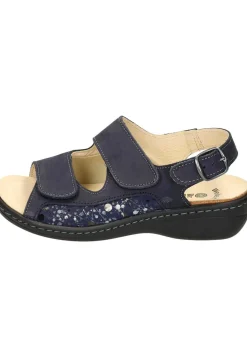 Damen Die moderne Hausfrau CHELVA Sandaletten blau