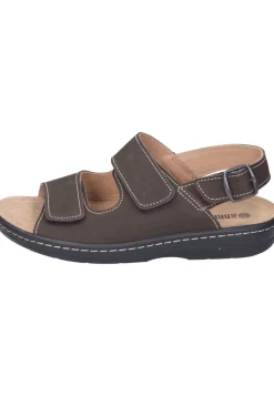 Herren Die moderne Hausfrau CHELVA Sandaletten braun