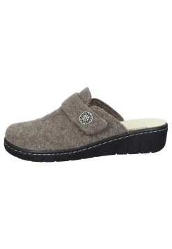 Damen Die moderne Hausfrau CHELVA HOME Hausschuhe braun