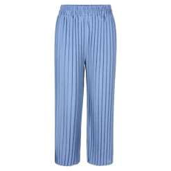 Damen Die moderne Hausfrau Culotte-Plisseehose "Sonja" rauchblau