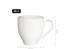 Die moderne Hausfrau Dalia Frühstücksset, Porzellan