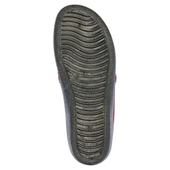 Damen Die moderne Hausfrau Damen Hausschuh Alpenblume dunkelrot