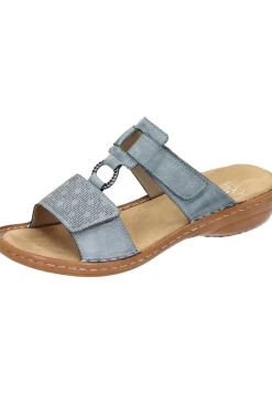 Damen Die moderne Hausfrau Damen Pantoletten blau