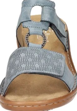 Damen Die moderne Hausfrau Damen Pantoletten blau