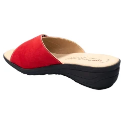 Damen Die moderne Hausfrau Damen Sandale Como rot