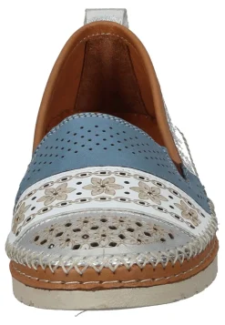 Damen Die moderne Hausfrau Damen Slipper silber