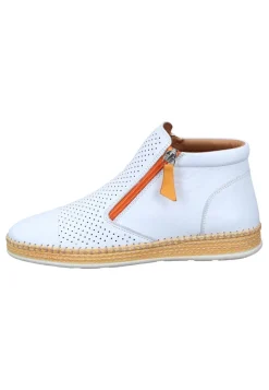 Damen Die moderne Hausfrau Damen Stiefeletten weiß