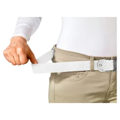 Damen Die moderne Hausfrau Damen-Flexigürtel weiß