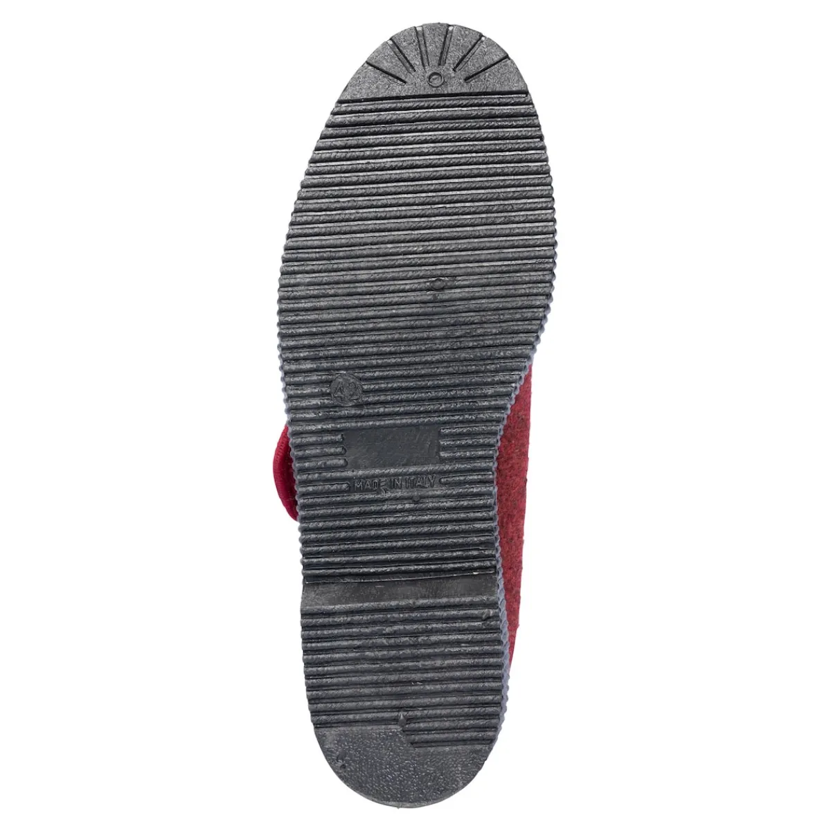 Damen Die moderne Hausfrau Damen-Hausschuh "Bonn" dunkelrot