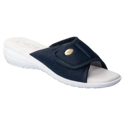 Damen Die moderne Hausfrau Damen-Pantolette „La Spezia“ marine