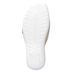 Damen Die moderne Hausfrau Damen-Pantolette „La Spezia“ beige