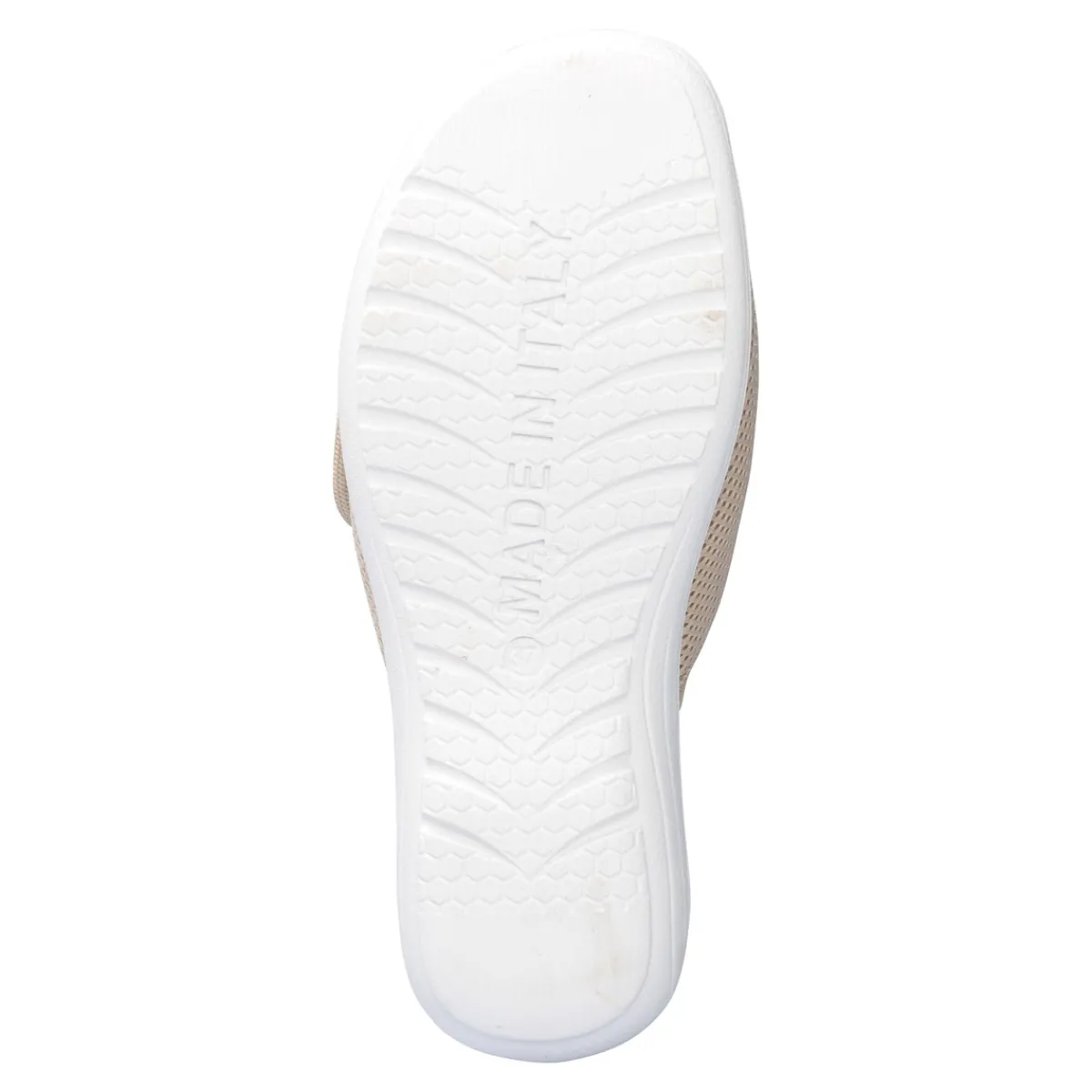 Damen Die moderne Hausfrau Damen-Pantolette „La Spezia“ beige