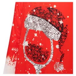 Damen Die moderne Hausfrau Damen-Shirt „Festtage“ rot