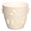 Die moderne Hausfrau 3D-Blumentopf beige