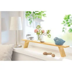 Die moderne Hausfrau Dekobank hellbraun