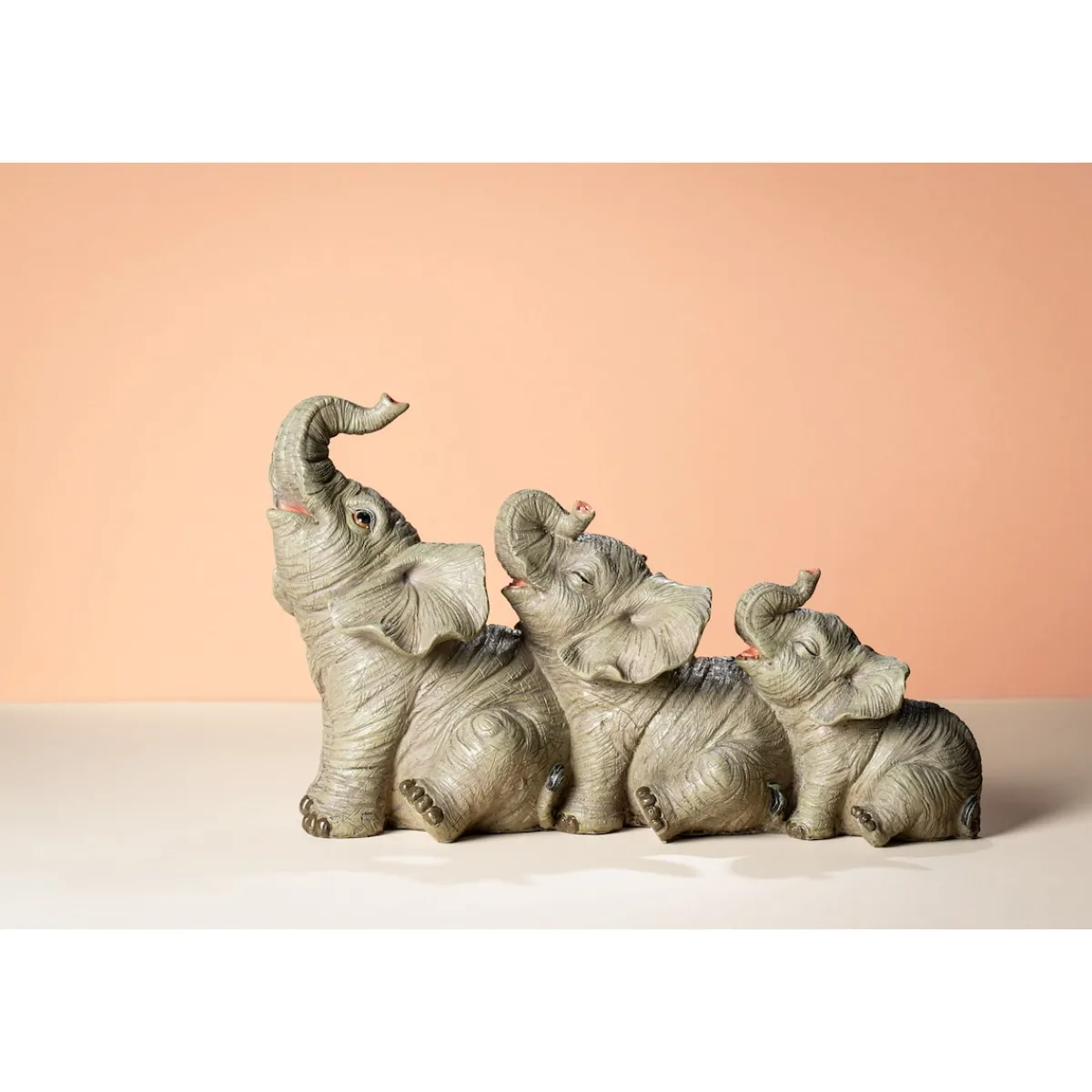 Die moderne Hausfrau Dekofigur „Elefanten-Familie“