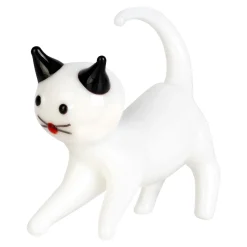 Die moderne Hausfrau Dekofigur "Glastier" Katze