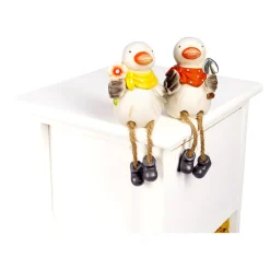 Die moderne Hausfrau Dekofigur Kantensitzer-Gans Hubert