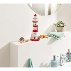 Die moderne Hausfrau Dekofigur "Leuchtturm"