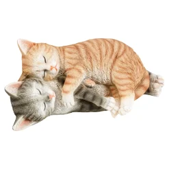 Die moderne Hausfrau Dekofigur "Schmuse-Katzen"