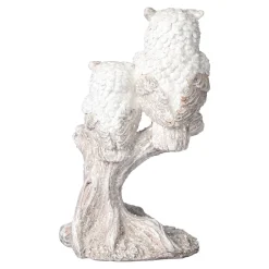 Die moderne Hausfrau Dekofigur „Schnee-Eulen“