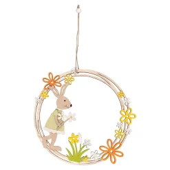 Die moderne Hausfrau Dekokranz "Hase" Hasen-Mädchen