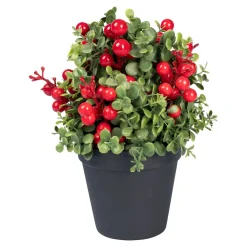 Die moderne Hausfrau Deko-Kunstblumentopf "Beeren"