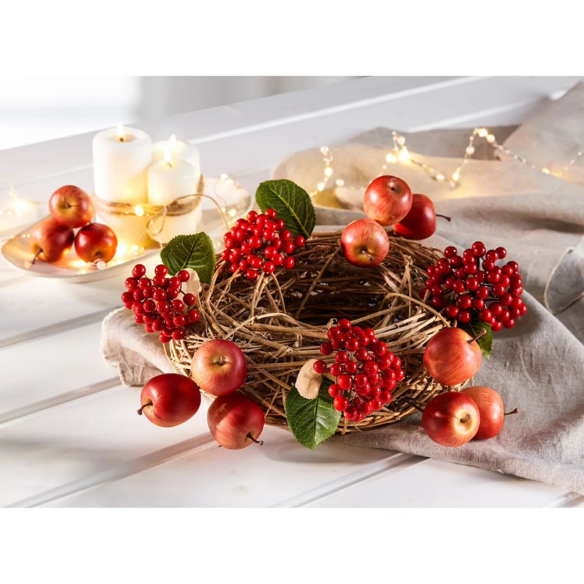 Die moderne Hausfrau Deko-Äpfel zum Stecken