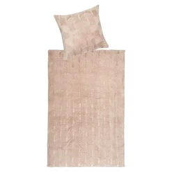 Die moderne Hausfrau Deluxe-Bettwäsche „Cashmerelike“, 2-teilig, 135x200 cm