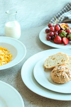 Die moderne Hausfrau Dessertteller Set, Porzellan Arlona